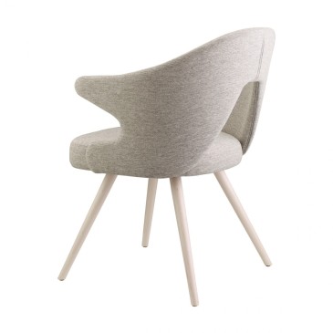 You Scab Design light gray armchair